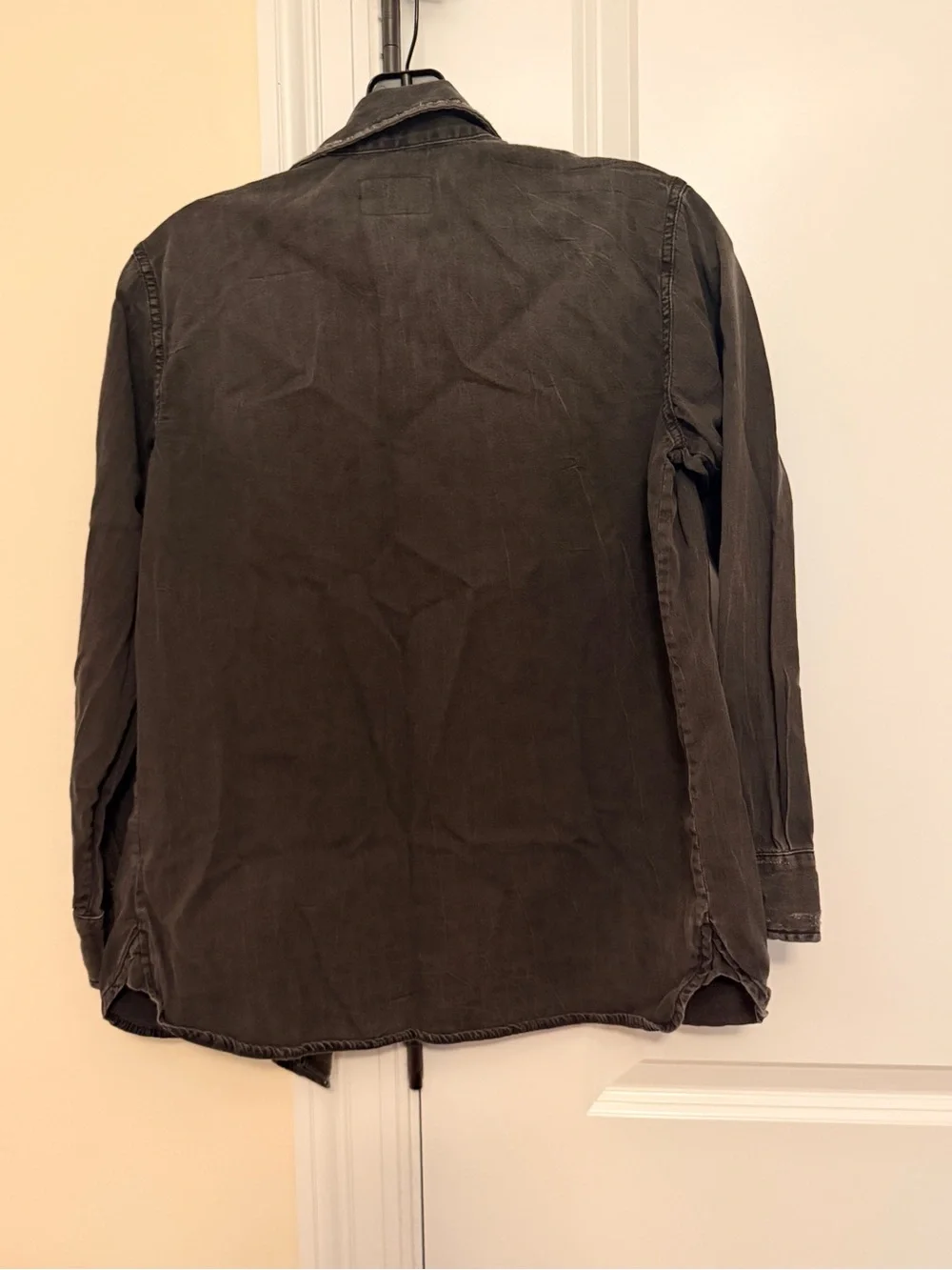 Current/Elliott women Washed black Button-Up shirt